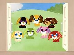 Peluche Ocha-ken Tea Dog SEGA 2004 - Verte, Neuve (Japon)